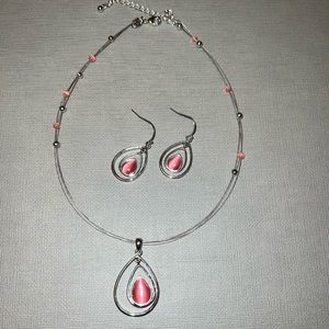 Lia Sophia Necklace/Earring Set